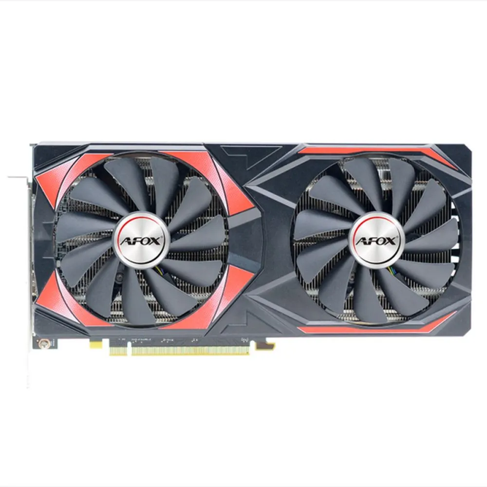 Видеокарта AFOX AMD Radeon RX 5700 XT, 8Gb DDR6, 256 бит, PCI-E, HDMI, 3DP, Retail (AFRX5700XT-8GD6H4)