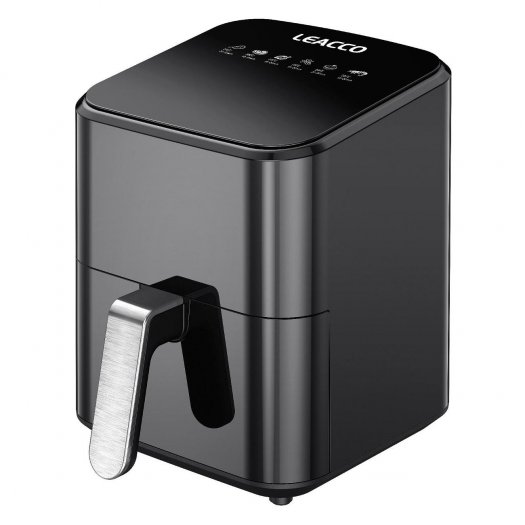 

Аэрогриль LEACCO Air Fryer Black AF010 1.2 кВт, 4 л, черный (AF010), AF010