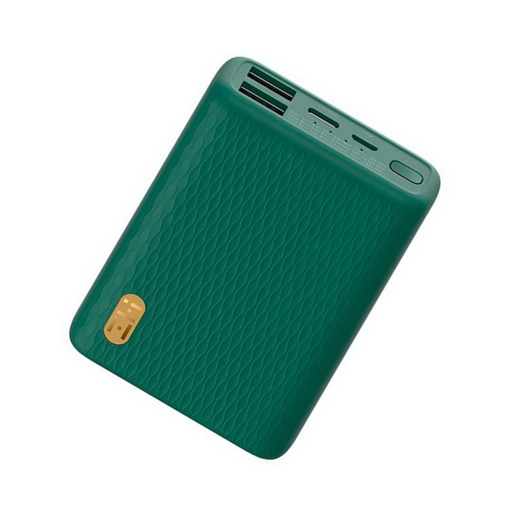 Портативный аккумулятор (Powerbank) ZMI MINI QB817, 10 А·ч, 3xUSB, 3А, Type-C, зеленый (ZMKQB817CNGR)