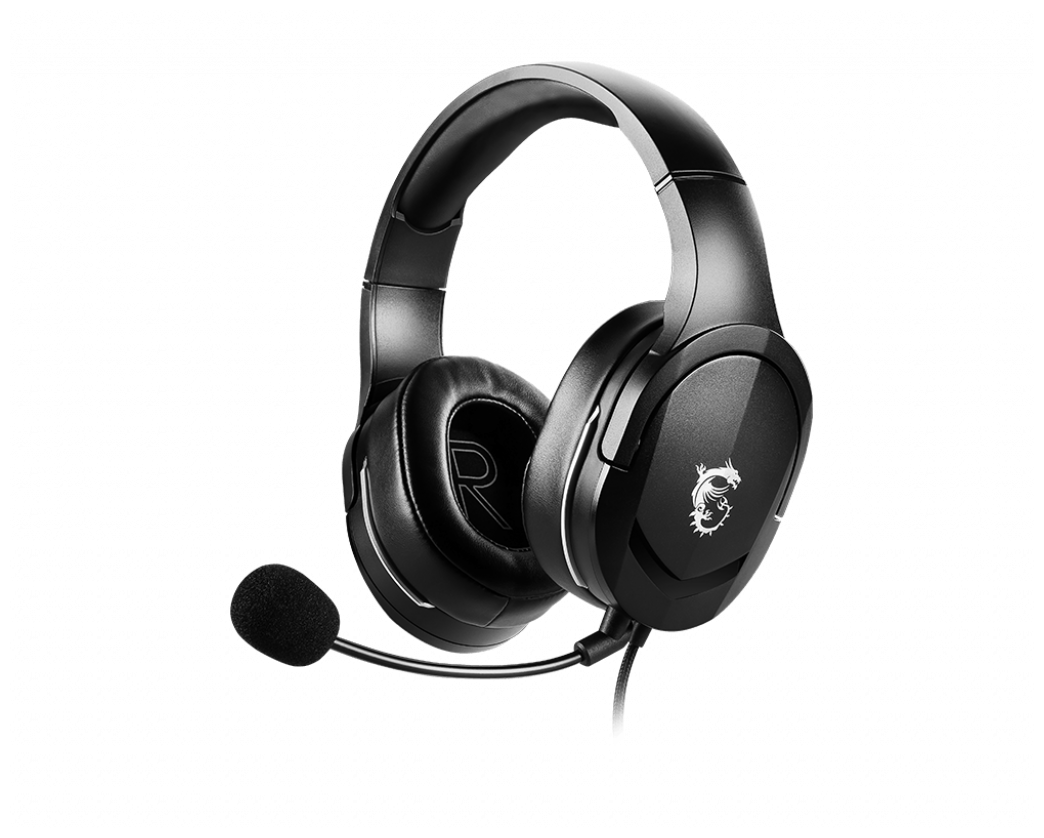 

Проводная гарнитура MSI IMMERSE GH20, Jack 3.5 мм., черный (S37-2101030-SV1), IMMERSE GH20