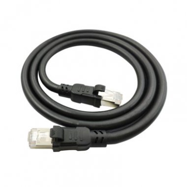 

Патч-корд FTP кат.6a, 5 м, RJ45-RJ45, черный, CU, экранированный, Cabeus (PC-ARM-FTP-RJ45-Cat.6a-5m-PE)