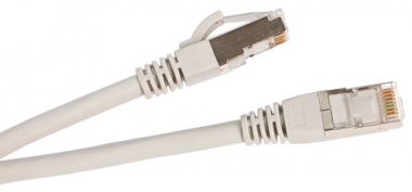 

Патч-корд FTP кат.5e, 2 м, RJ45-RJ45, серый, CU, экранированный, Cabeus (PC-FTP-RJ45-Cat.5e-2m)