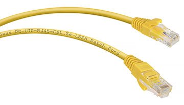 

Патч-корд UTP кат.5e, 5 м, RJ45-RJ45, желтый, CU, LSZH, Cabeus (PC-UTP-RJ45-Cat.5e-5m-YL-LSZH)