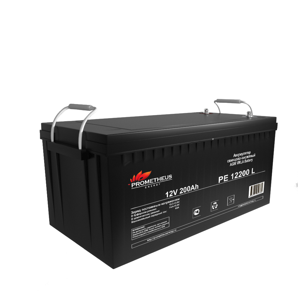 Аккумуляторная батарея для ИБП Prometheus Energy PE 12200L, 12V, 200Ah