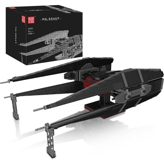 

Конструктор MOULD KING Штурмовой космический корабль Tie Fighter, деталей: 3758 (21025), Штурмовой космический корабль Tie Fighter