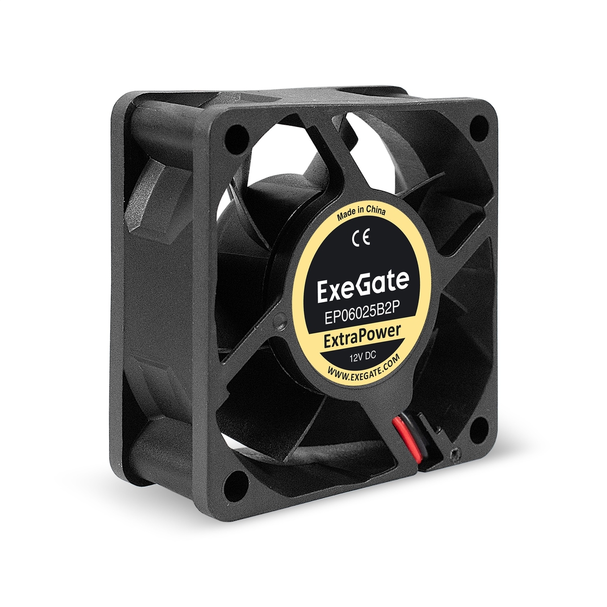 

Вентилятор ExeGate ExtraPower EP06025B2P, 60 мм, 4500rpm, 31 дБ, 2-pin, 1шт, черный (EX295229RUS), EP06025B2P