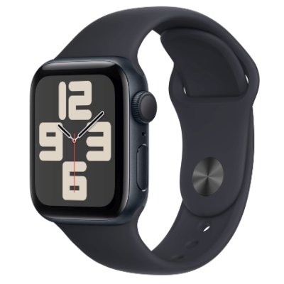 

Смарт-часы Apple Watch SE 2023 A2722 40мм, 1.57" OLED, темная ночь (MRTR3LL/A), Watch SE 2023 A2722 40мм
