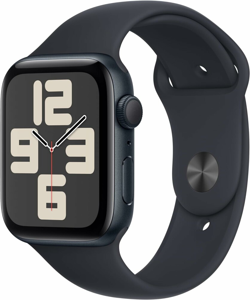 

Смарт-часы Apple Watch SE 2023 A2723 44мм, 1.78" OLED, темная ночь (MRE93ZP/A), Watch SE 2023 A2723 44мм
