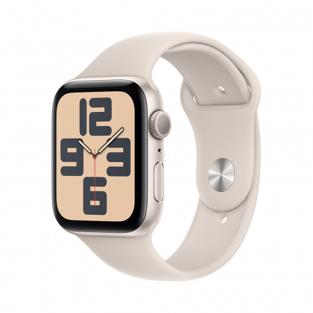 

Смарт-часы Apple Watch SE2 v2 44мм A2723 S/M, 1.73" OLED LTPO, сияющая звезда (MRE43SE/A), Watch SE2 v2 44мм A2723 S/M
