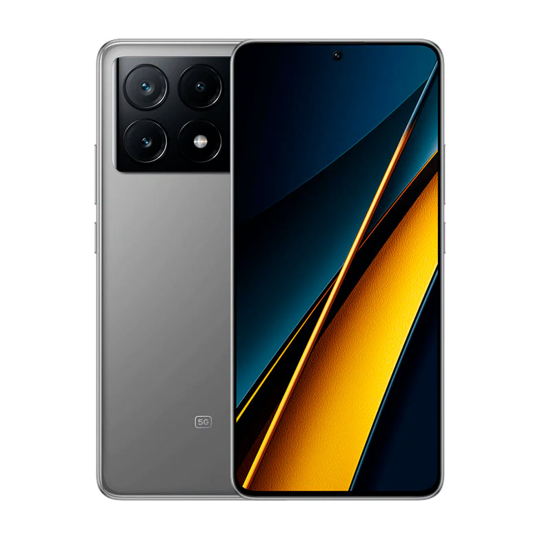 Смартфон POCO X6 Pro 5G 12Gb/512Gb серый (MZB0FULRU)