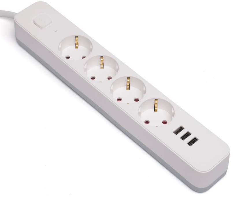 

Сетевой фильтр Гарнизон EPS-4-U3-W-2, 4-розетки, 3xUSB, 2 м, белый (EPS-4-U3-W-2), EPS-4-U3-W-2