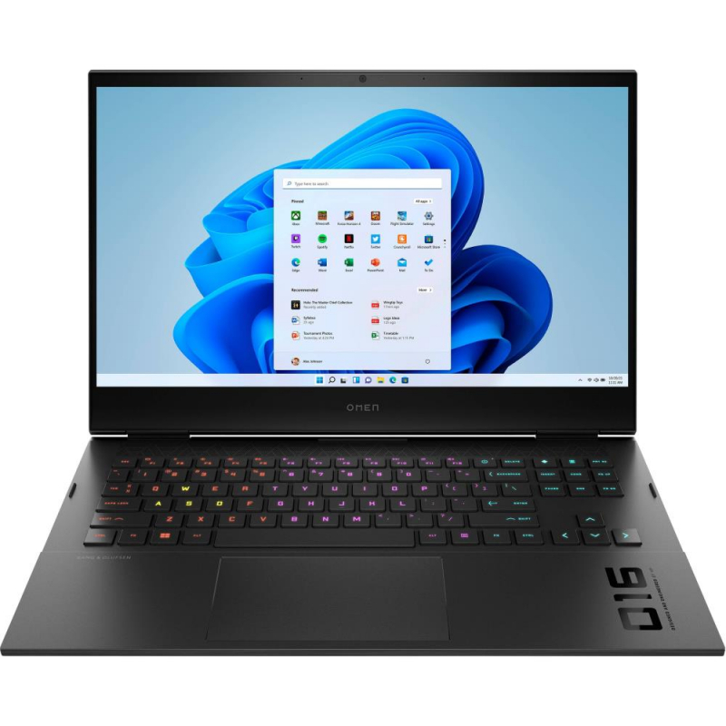 

Ноутбук HP Omen 16-wd0013dx 16.1" IPS 1920x1080, Intel Core i5 13420H 2.1 ГГц, 16Gb RAM, 512Gb SSD, NVIDIA GeForce RTX 4050-6Gb, W11, черный (7H1Z1UA), 16-wd0013dx