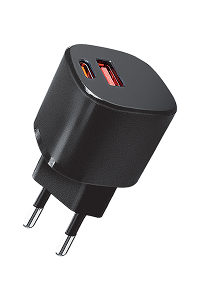 

Сетевое зарядное устройство Qumo Energy GaN Mini 30 Вт, USB, USB type-C, Quick Charge, PD, 3А, черный (Charger 0072), Energy GaN Mini