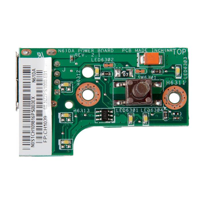 

Плата кнопки включения Asus 60-NZZPS1000-E01 для Asus N61D (775724), 60-NZZPS1000-E01