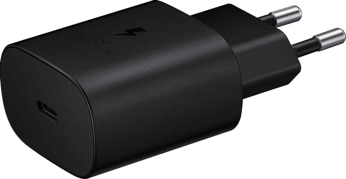 Сетевое зарядное устройство Samsung EP-TA800, PD 25 Вт, черный