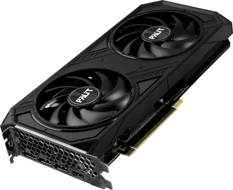 Видеокарта Palit NVIDIA GeForce RTX 4070 Super Dual OC, 12Gb GDDR6X