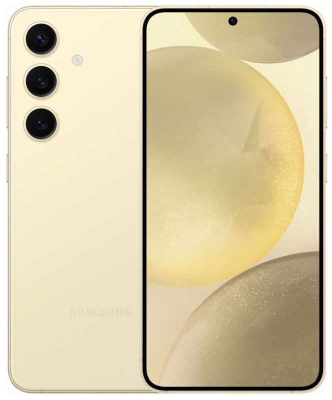 

Смартфон Samsung Galaxy S24, 6.2" 2340x1080 Dynamic AMOLED 2X, Samsung Exynos 2400, 8Gb RAM, 256Gb, 3G/4G/5G, NFC, Wi-Fi, BT, 3xCam, 2-Sim, 4000 мА⋅ч, USB Type-C, Android 14, желтый (SM-S921BZYGCAU), Galaxy S24