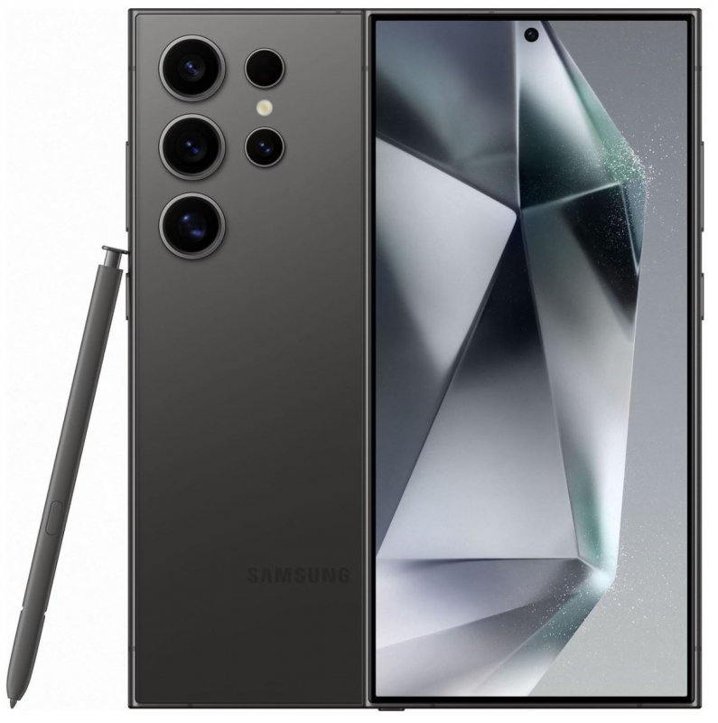 

Смартфон Samsung Galaxy S24 Ultra, 6.8" 3120x1440 Dynamic AMOLED 2X, Qualcomm Snapdragon 8 Gen 3, 12Gb RAM, 1Tb, 3G/4G/5G, NFC, Wi-Fi, BT, 4xCam, 2-Sim, 5000 мА⋅ч, USB Type-C, Android 14, черный (SM-S928BZKPCAU), Galaxy S24 Ultra