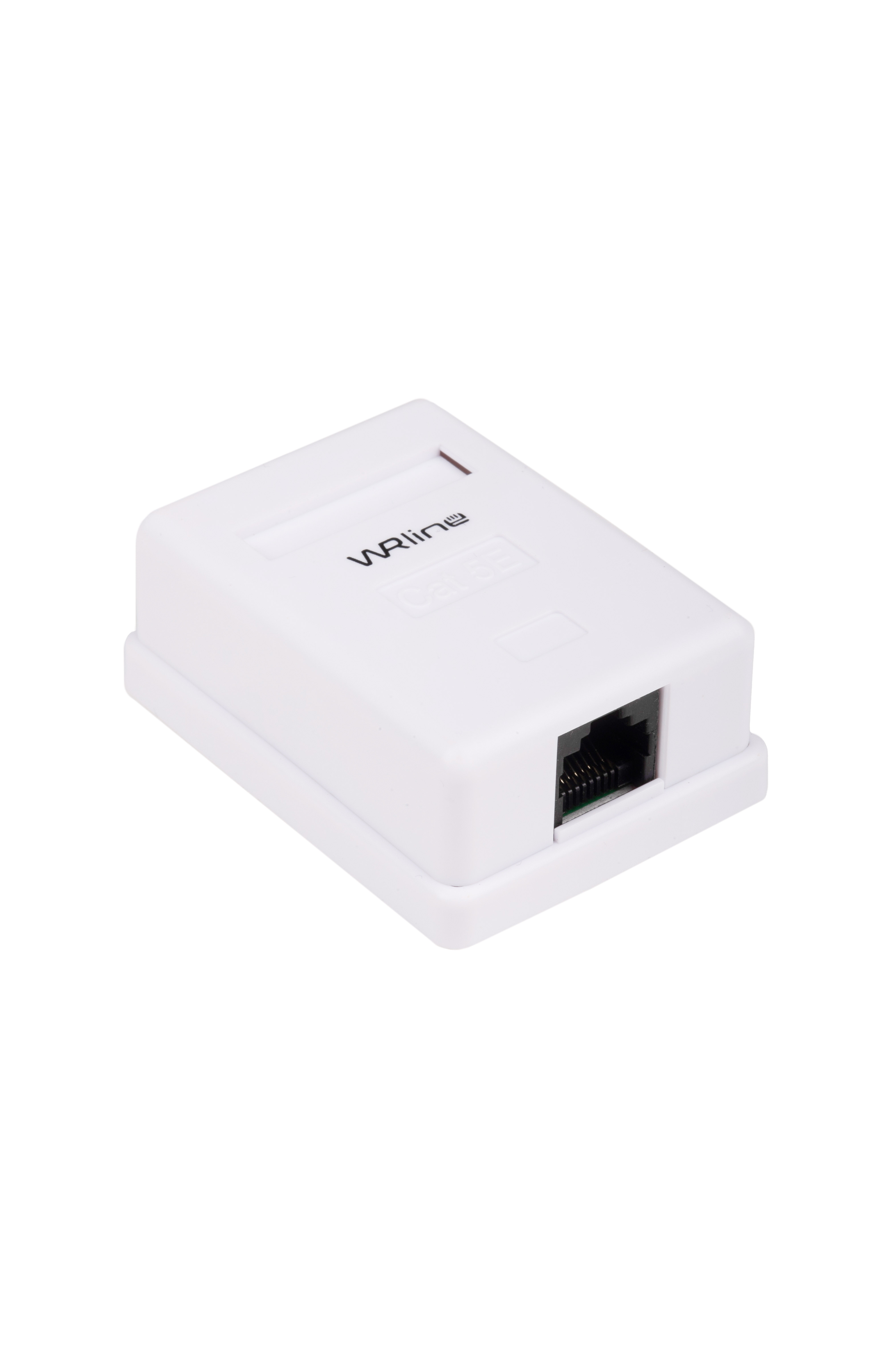 

Розетка RJ-45 открытый монтаж категория 5e, белый, WRLine WR-WS-8P8C-C5E-1 (WR-WS-8P8C-C5E-1), WR-WS-8P8C-C5E-1