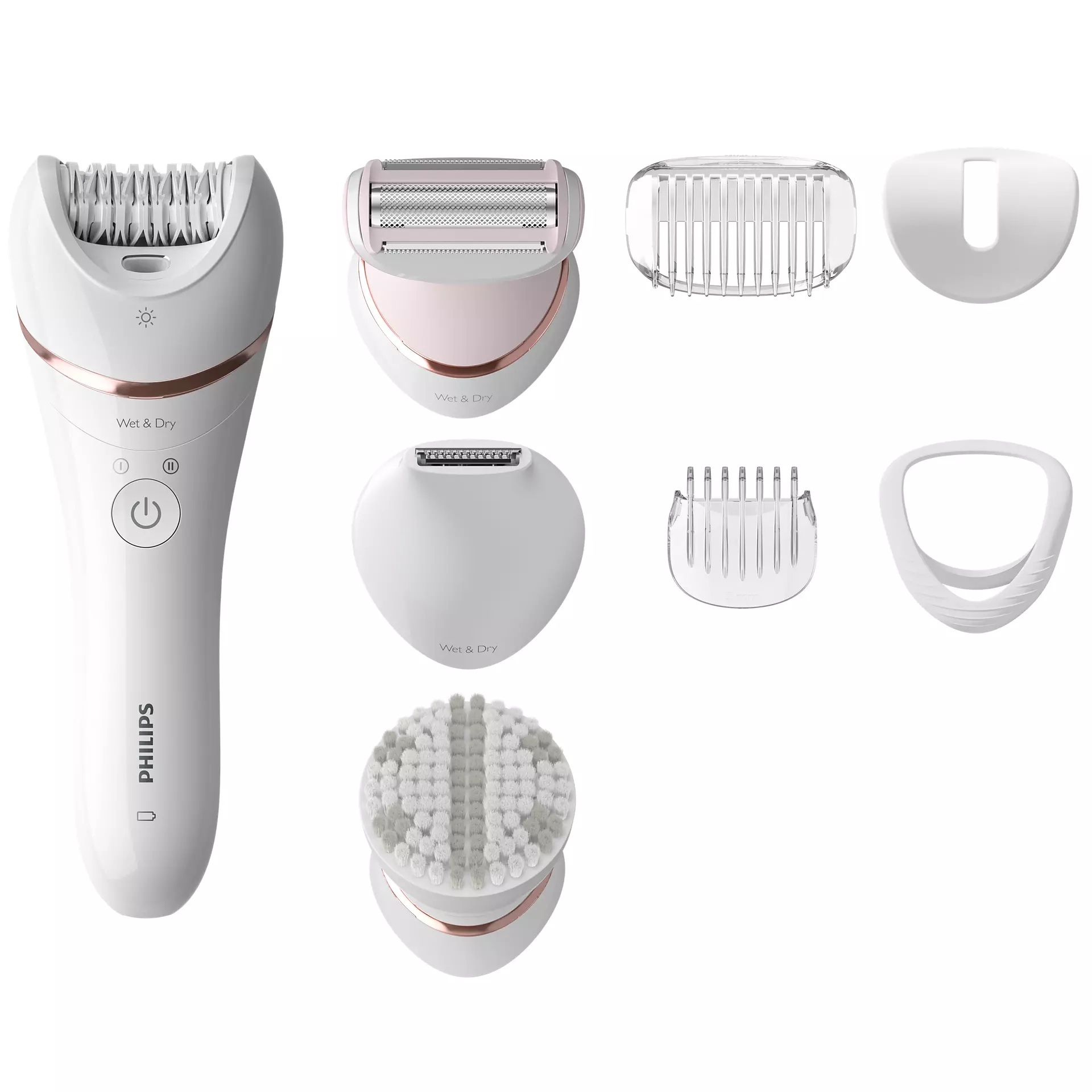 Эпилятор Philips BRE735/00, белый