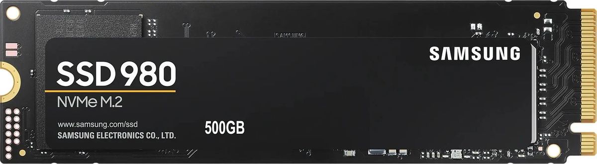 

Твердотельный накопитель (SSD) Samsung 500Gb 980, 2280, PCI-E 3.0 x4, NVMe (MZ-V8V500B/AM) Retail