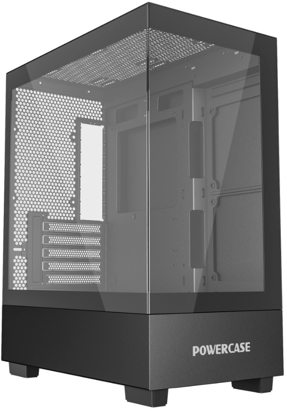 

Корпус PowerCase Vision Micro M, mATX, Mini-Tower, USB 3.0, черный, без БП (CVMMB-L0), Vision Micro M