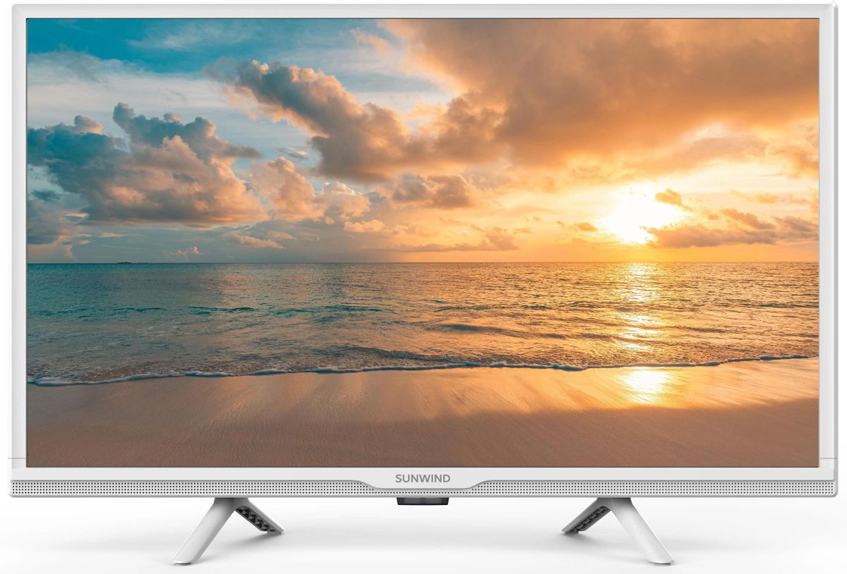 Телевизор 24" SunWind SUN-LED24XB206, 1366x768, белый