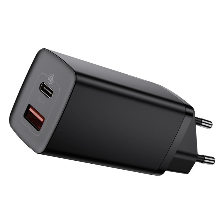 

Сетевое зарядное устройство BASEUS GaN2 lite 65 Вт, USB, EU, USB type-C, Quick Charge, PD, черный (CCGAN2L-B01)