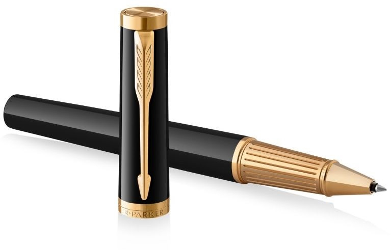 

Ручка роллер Parker Ingenuity Core T570 Black GT F (2182007), Ingenuity Core T570 Black GT F