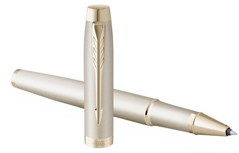 

Ручка роллер Parker IM Monochrome T328 Champagne PVD F (2172955), IM Monochrome T328 Champagne PVD F