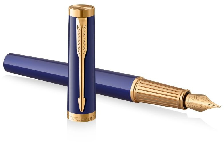 

Ручка перьевая Parker Ingenuity Core F570 Blue GT F, Латунь, колпачок, подарочная упаковка (2182009), F570 Blue GT F