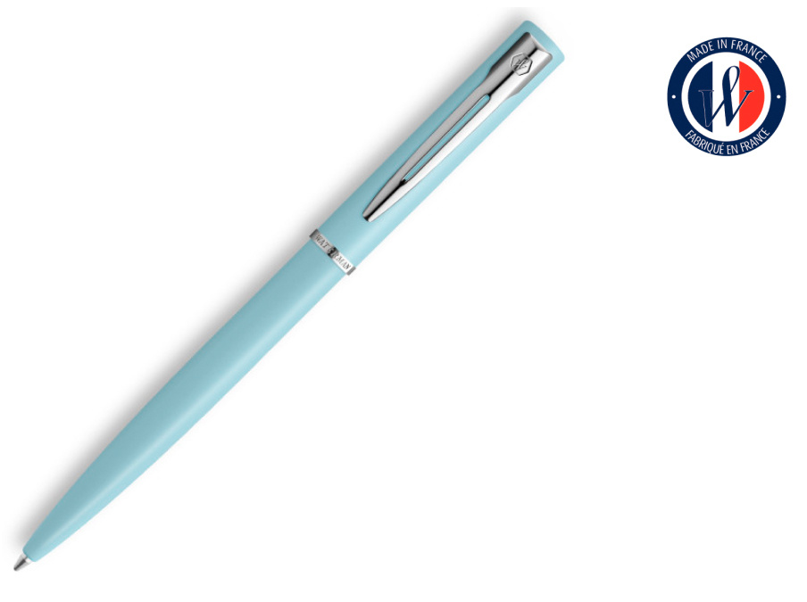 Ручка шариковая автомат Waterman Graduate Allure Pastel Colors, цвет чернил: синий, Латунь, подарочная упаковка (2105224)