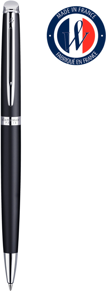 

Ручка шариковая автомат Waterman Hemisphere, цвет чернил: синий, латунь лакированная, подарочная упаковка (CWS0920870)