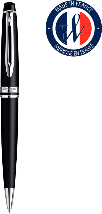 

Ручка шариковая автомат Waterman Expert 3, цвет чернил: синий, латунь лакированная, подарочная упаковка (CWS0951900)