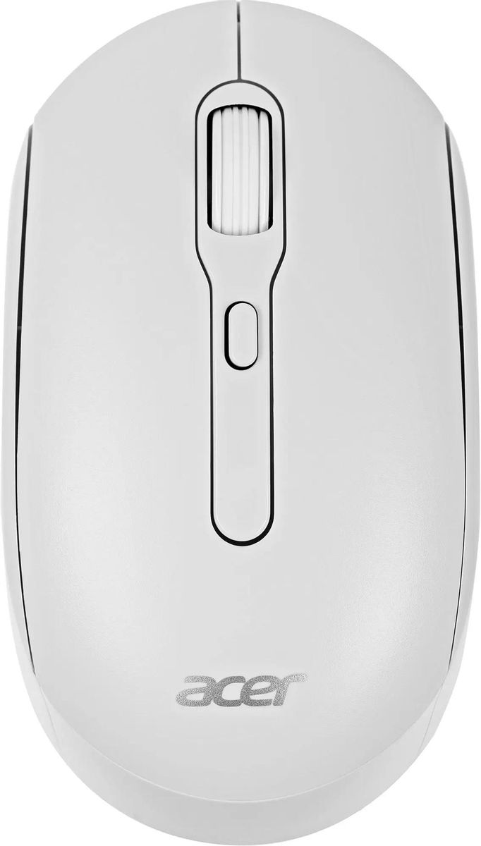 Мышь ACER OMR308, USB/Радиоканал, белый