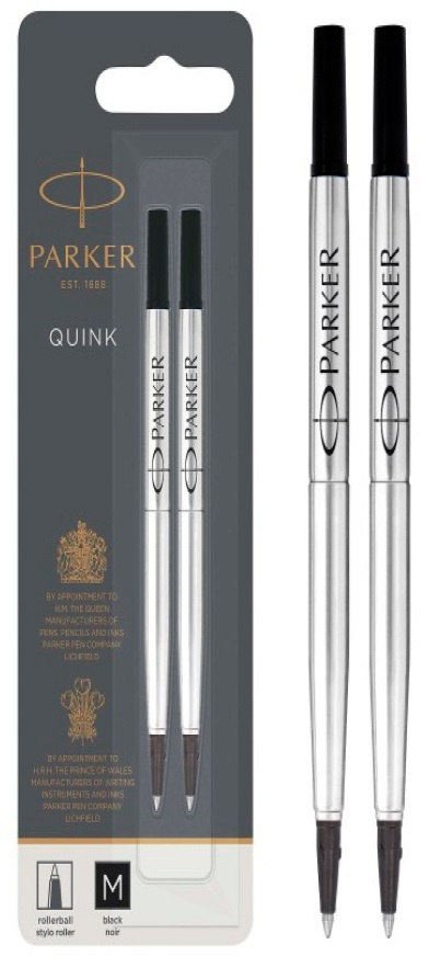 Стержень роллер Parker Quink Z01, 0.7 мм, 2шт (CW1950325)