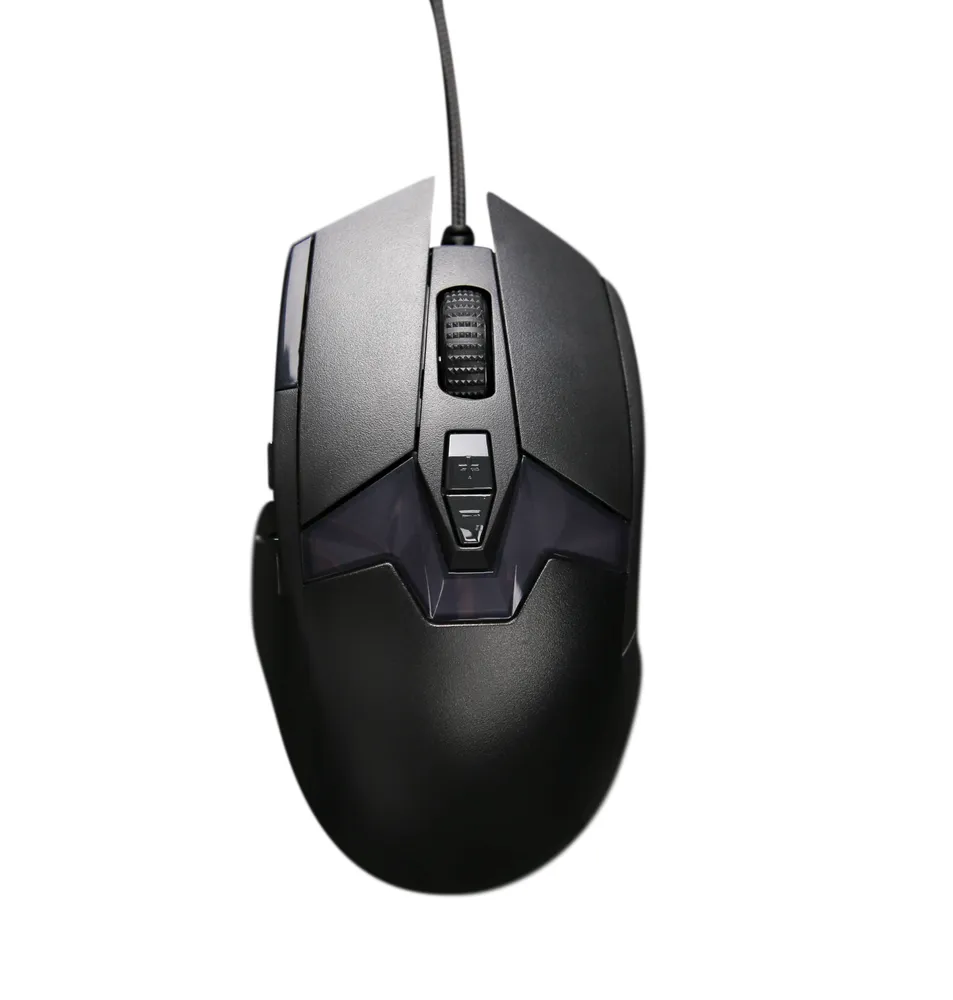 

Мышь проводная Dareu EM945X, 16000dpi, оптическая светодиодная, USB, черный (EM945X), EM945X
