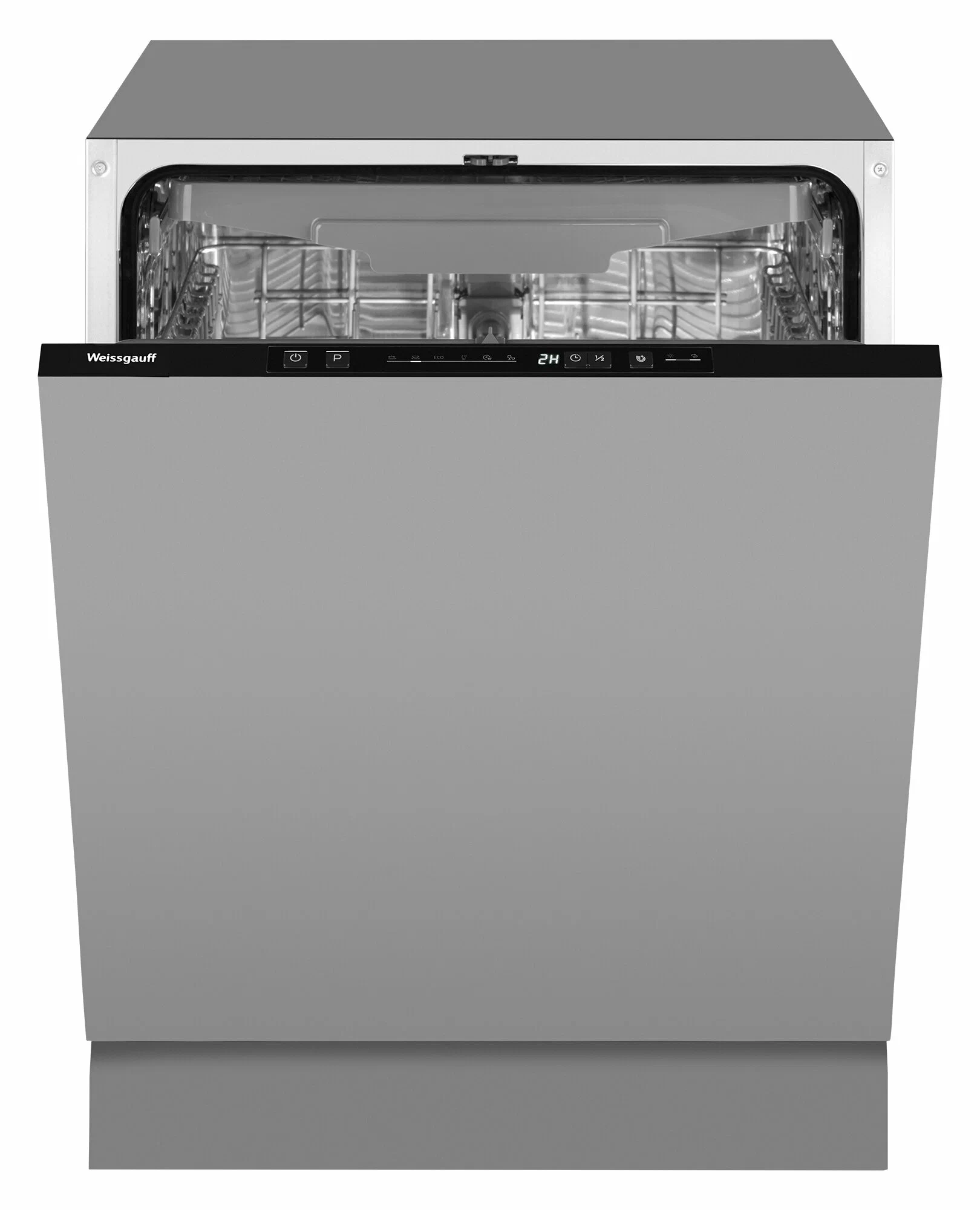 Посудомоечная машина встраиваемая полноразмерная Weissgauff BDW 6136 D INFO LED, серебристый (BDW 6136 D INFO LED)