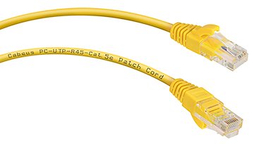 

Патч-корд UTP кат.5e, 0.15 м, RJ45-RJ45, желтый, CU, Cabeus (PC-UTP-RJ45-Cat.5e-0.15m-YL)