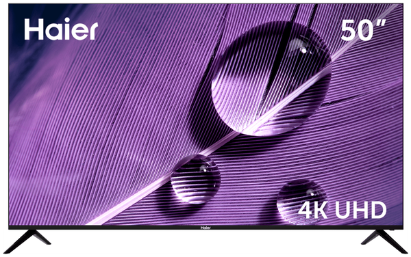 

Телевизор 50" Haier Smart TV S1, 3840x2160, DVB-T /T2 /C, HDMIx4, USBx2, WiFi, Smart TV, черный (DH1VLAD02RU), Smart TV S1