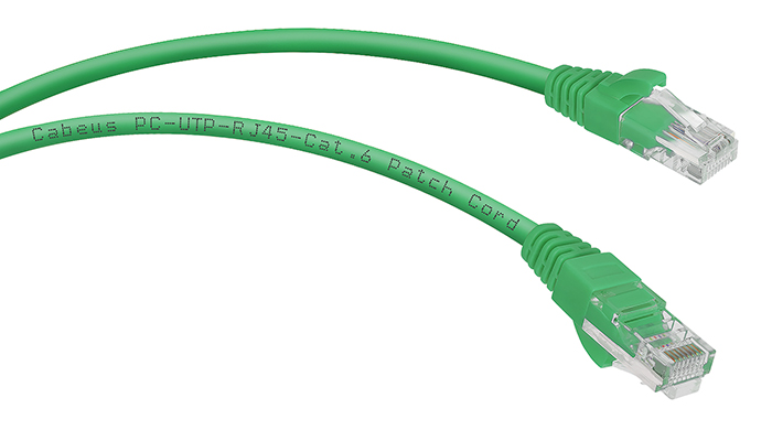 

Патч-корд UTP кат.6, 1.5 м, RJ45-RJ45, зеленый, CU, Cabeus (PC-UTP-RJ45-Cat.6-1.5m-GN)