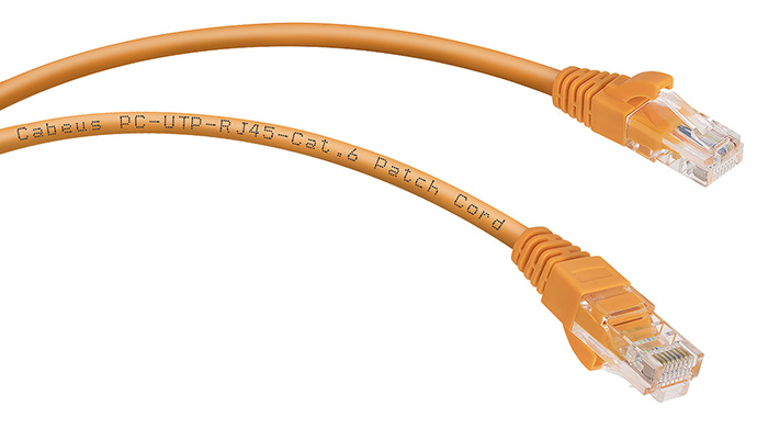 

Патч-корд UTP кат.6, 3 м, RJ45-RJ45, оранжевый, CU, Cabeus (PC-UTP-RJ45-Cat.6-3m-OR)