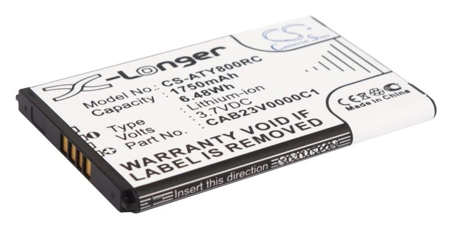 

Аккумулятор CameronSino CS-ATY800RC для Alcatel Y800, 1750mAh (CAB23V0000C1), CS-ATY800RC