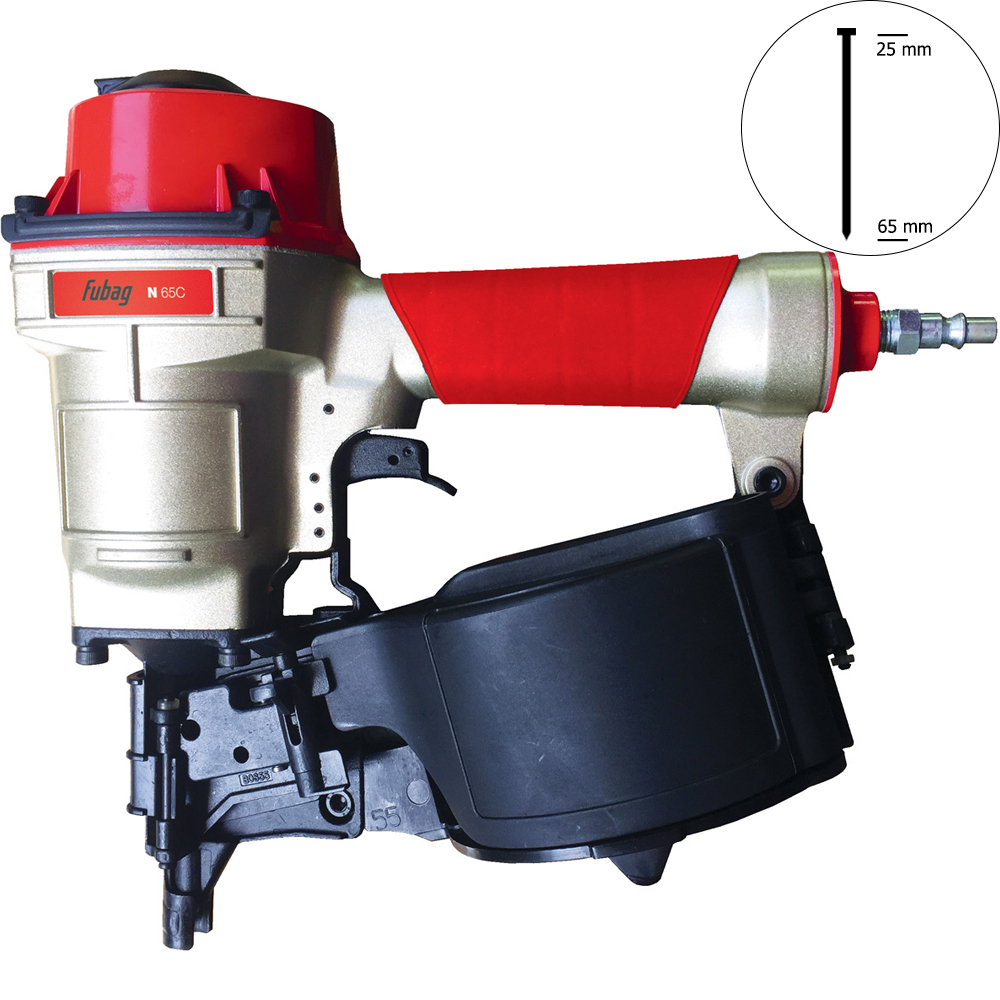 Пистолет гвоздезабивной Fubag N65C, 7.5 атм, 1.35 кг (100158)