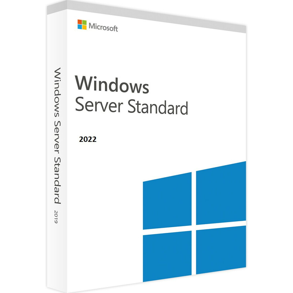 Операционная система Microsoft Windows Server Standard 2022, English, 64 bit, 24 Core, OEI (P73-08346)