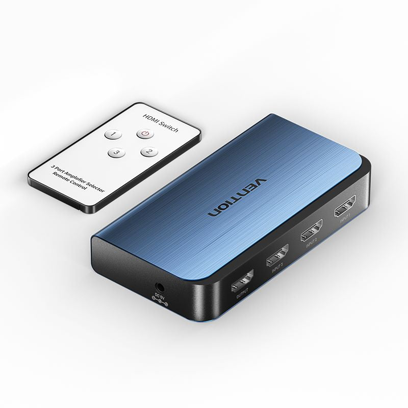 Переключатель HDMI Vention 3 In 1