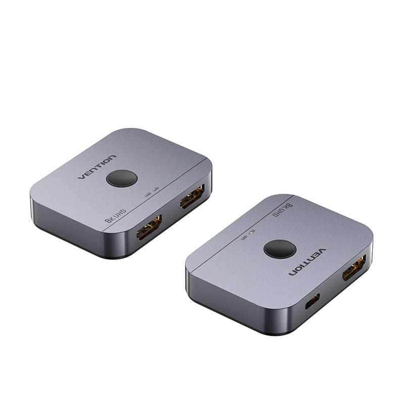 Переключатель HDMI Vention AKP, 1xHDMI(19F)-2xHDMI(19F), 7680x4320, USB Type-C (AKPH0)