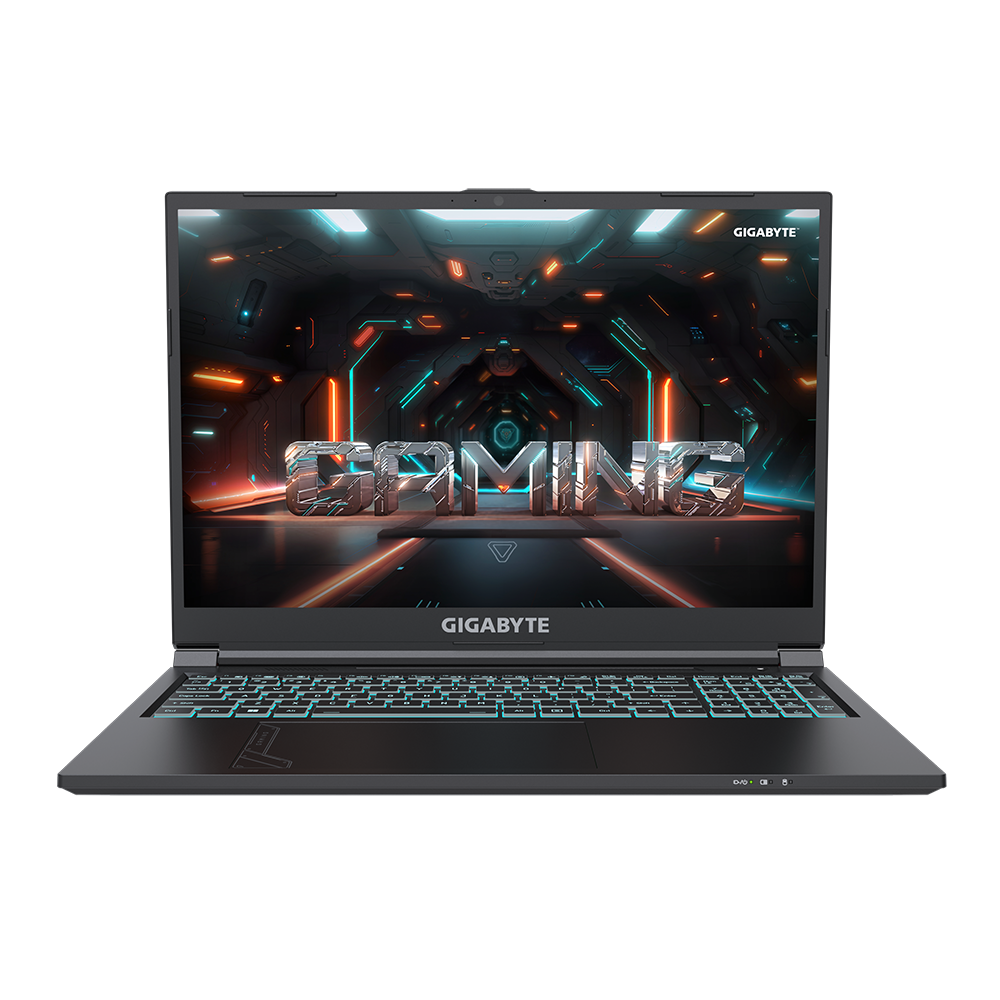 

Ноутбук Gigabyte G6 16" IPS 1920x1200, Intel Core i7 12650H 2.3 ГГц, 16Gb RAM, 512Gb SSD, NVIDIA GeForce RTX 4050-6Gb, W11, черный (MF-G2KZ853SH)