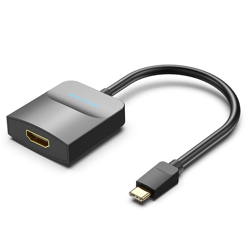 Конвертер Vention TDC, USB 3.1 Type-C(M)-HDMI (19F), черный (TDCBB) - фото 1