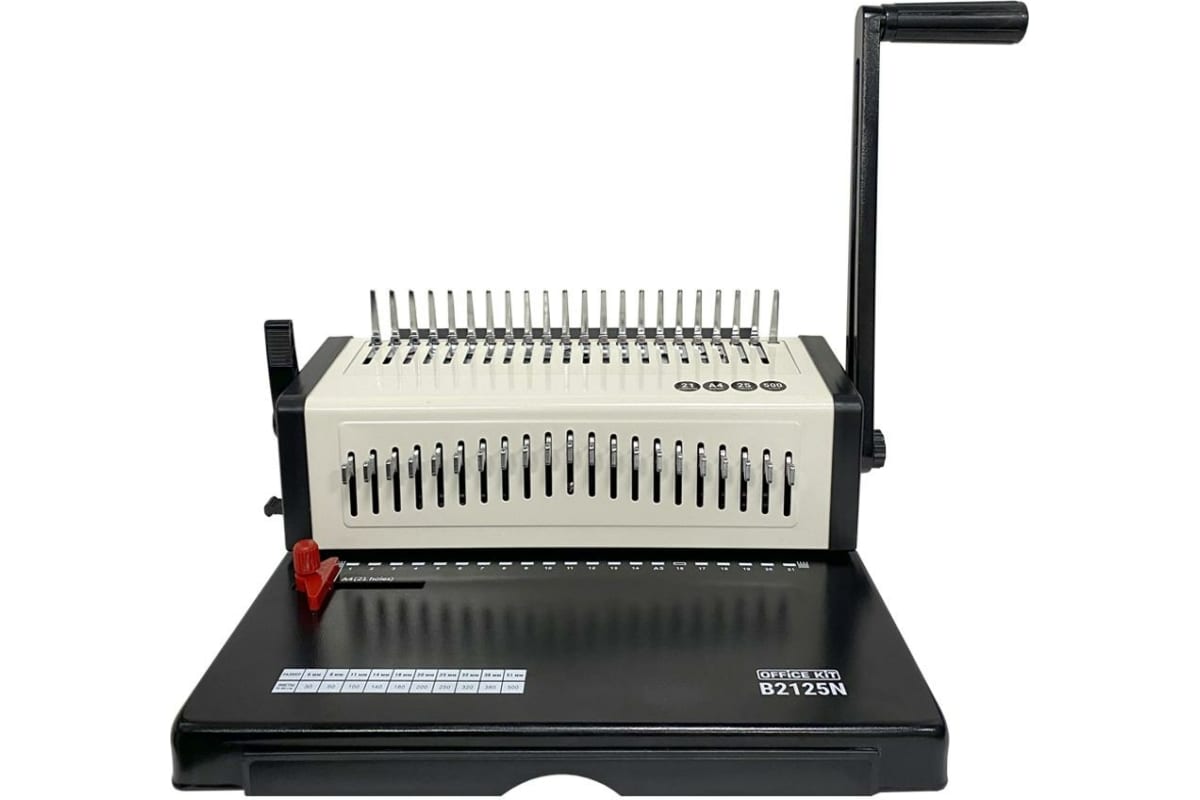 Переплетчик на пластиковую пружину Office Kit B2125N